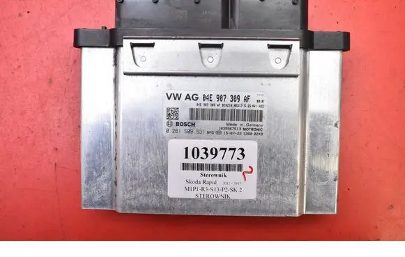 Skoda Rapid (NH) Engine control unit/module ECU 04E907309AF