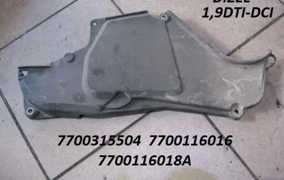 Renault Scenic I Timing belt guard (cover) 7700315504 7700116016