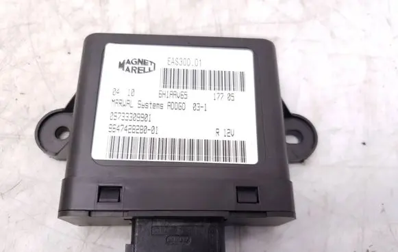 Peugeot 307 CC Fuel injection pump control unit/module 9647428280 EAS30001 09733309901