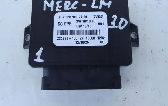 Mercedes-Benz ML W166 Brake system control unit/module A1669002700