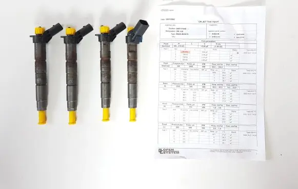 Mercedes-Benz CLA C118 X118 Fuel injectors set A6540700187 0445117048