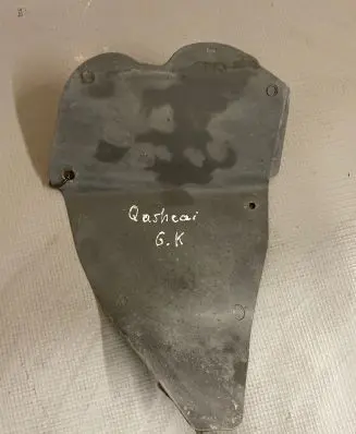 Nissan Qashqai Rear arch fender liner splash guards 76749JD00A