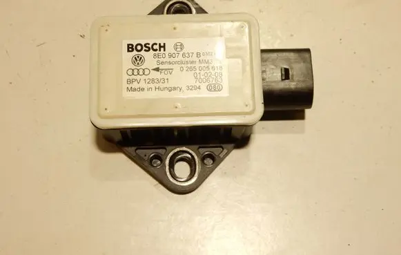 Audi A6 S6 C6 4F ESP acceleration yaw rate sensor 8E0907637B 57307