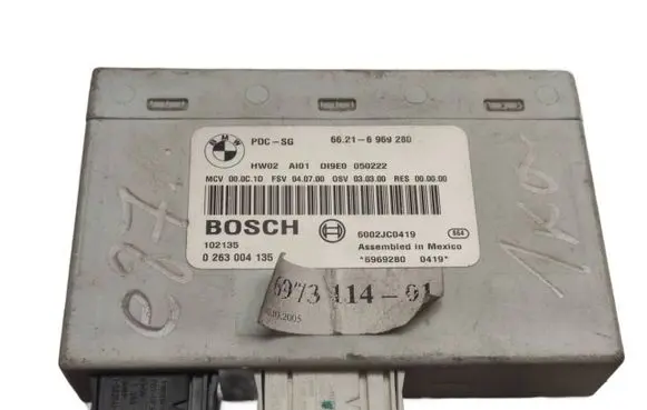BMW 1 E81 E87 Parking PDC control unit/module 6969280 66216969280 6002JC0419