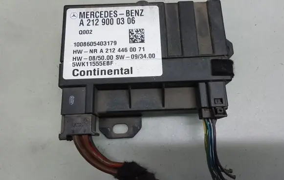 Fuel injection pump control unit/module