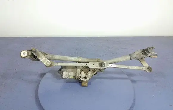 Front wiper linkage and motor