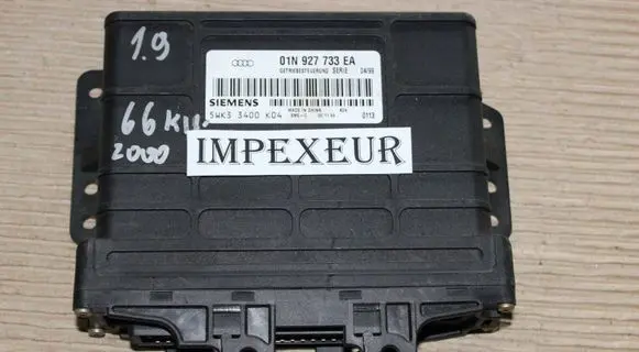 Volkswagen PASSAT B5 Gearbox control unit/module 01N927733EA 5WK33400K04