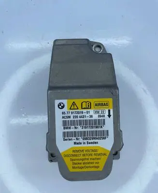 BMW 5 E60 E61 Airbag control unit/module 9172019 31917201901K 220443136