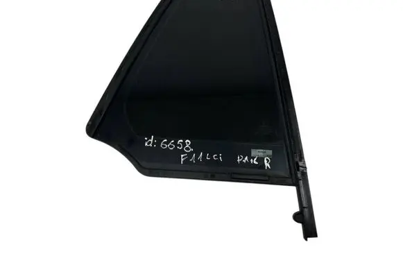 BMW 5 F10 F11 Rear vent window glass 7182046 51357182046 43R001582