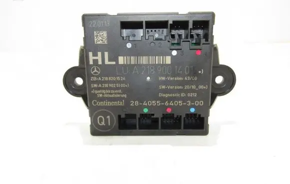 Mercedes-Benz E W212 Door control unit/module A2189001401
