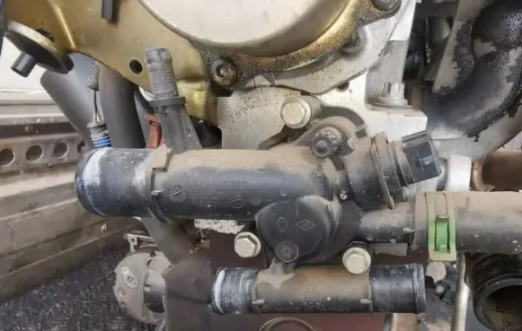 Renault Scenic I Engine coolant pipe/hose 8200074346