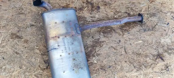 Hyundai ix35 Muffler/silencer 