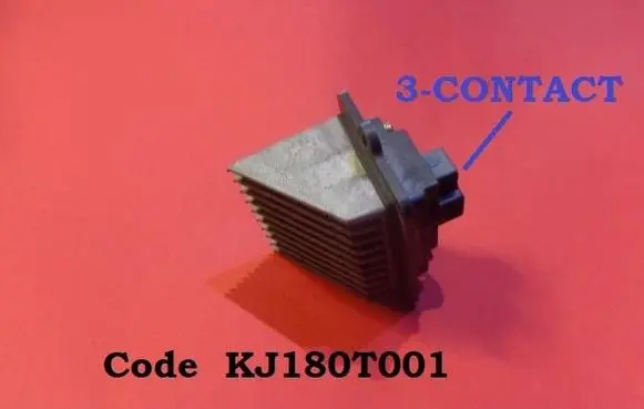 Mazda Millenia Heater blower motor/fan resistor KJ180T001