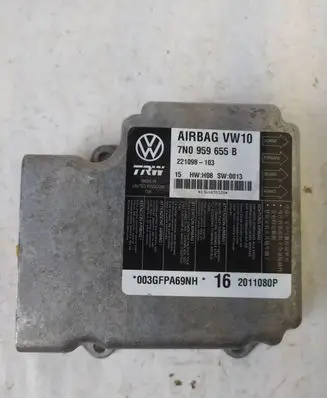 Seat Alhambra (Mk2) Airbag control unit/module 7N0959655B 221098103