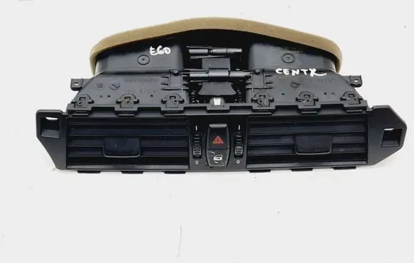 BMW 5 E60 E61 Dash center air vent grill 6953618