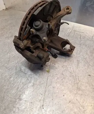 Front wheel hub spindle knuckle