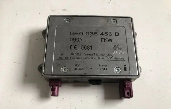 Audi A4 S4 B7 8E 8H Other control units/modules 8E0035456B