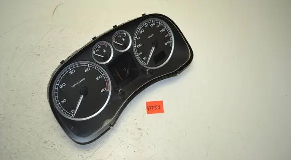 Peugeot 307 Speedometer (instrument cluster) 216748814 NS5383211 9651299680