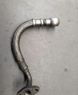 Ford Galaxy Turbo turbocharger oiling pipe/hose 038145736A