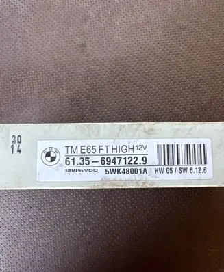 BMW 7 E65 E66 Door control unit/module 6947122