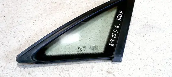 Audi A4 S4 B8 8K Rear side window DOT24M189AS2 E000255 43R00048