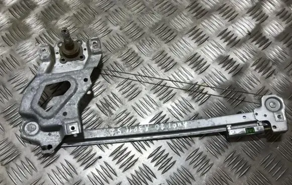 Sliding door window regulator with motor