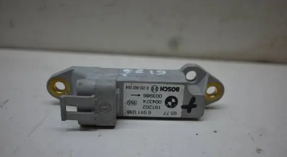 Airbag deployment crash/impact sensor