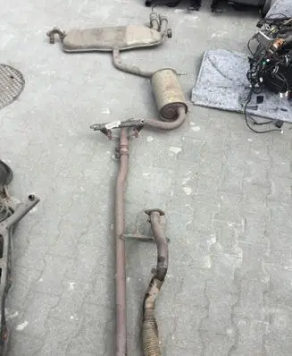 Volkswagen Golf VI Muffler/silencer 