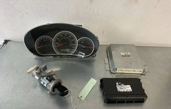 Subaru Impreza III Engine ECU kit and lock set 22611AM750 7716 A18000R7Z