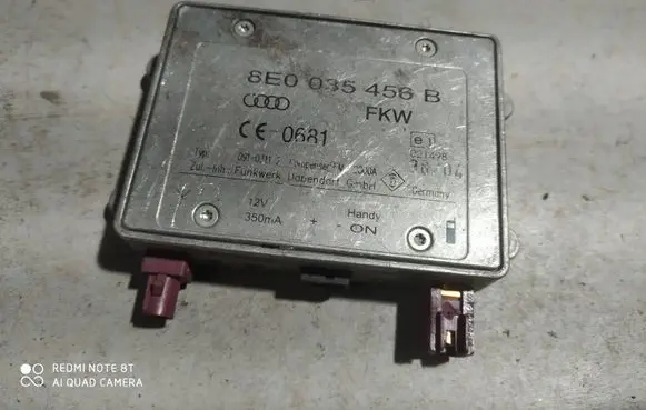 Audi A6 S6 C6 4F Antenna control unit 8E0035456B 09103112