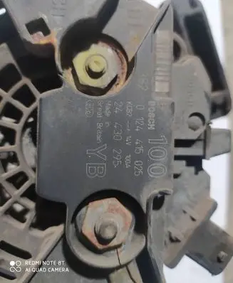 Opel Signum Generator/alternator 0124415025