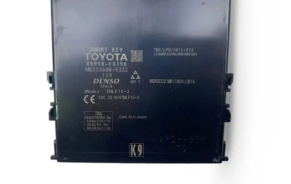 Toyota C-HR I Other control units/modules 89990F4190