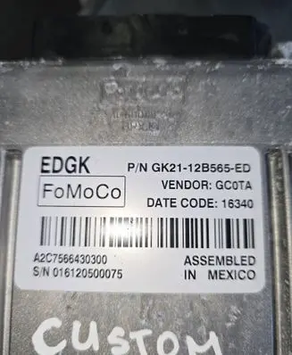Ford Transit Custom Gearbox control unit/module GK2112B565ED A2C7566430300