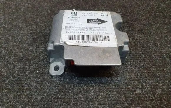 Opel Zafira A Airbag control unit/module 24416701 1923594 5WK42975
