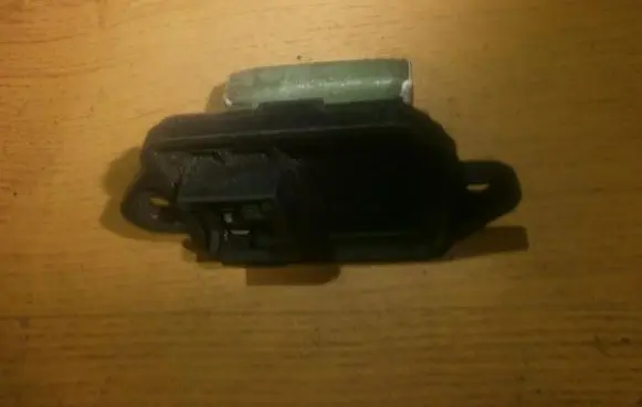Heater blower motor/fan resistor