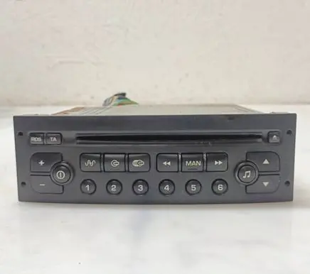 Peugeot 307 Radio/CD/DVD/GPS head unit 96545978 PSARCD10005 VDV0180343