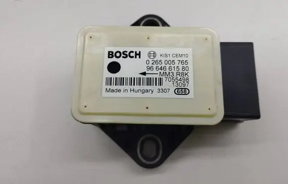 Peugeot 508 ESP acceleration yaw rate sensor 9664661580 0265005765 7055498