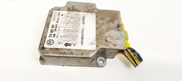 Volkswagen Touran I Airbag control unit/module 1T0909605 5WK43150