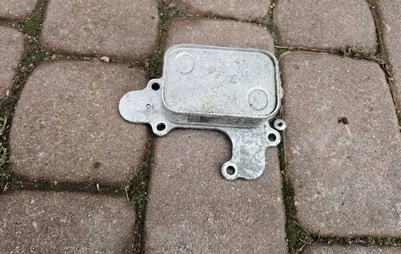 Opel Corsa F Engine oil radiator 9815697880