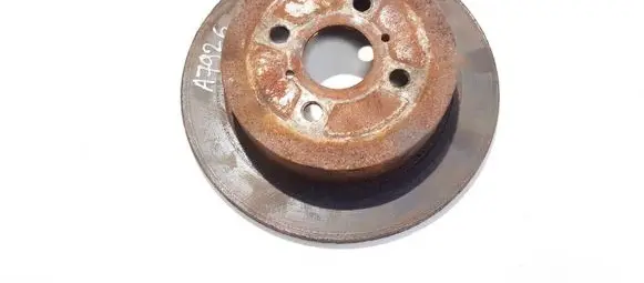 Toyota Corolla E120 E130 Rear brake disc neventiliuojamas