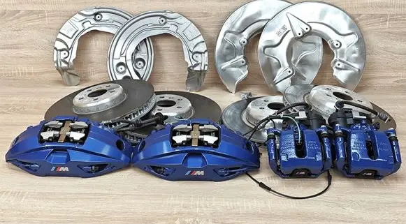 BMW 8 G16 Brake discs and calipers set 6896674 6896673 6875283