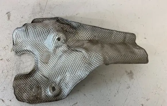 Heat shield in engine bay