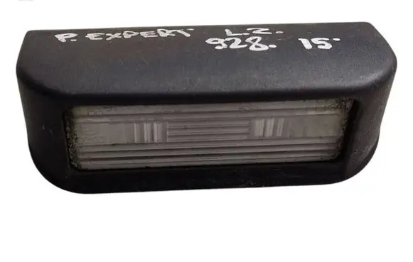 Peugeot Expert Number plate light 9683421680 3202000531
