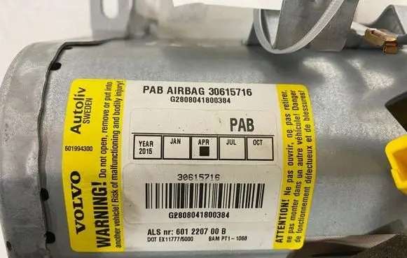 Volvo V50 Passenger airbag 30615716