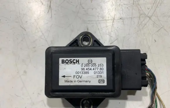 Peugeot 307 ESP acceleration yaw rate sensor 9645447780 0013385 0265005253