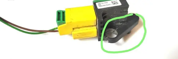 Volkswagen PASSAT B7 Airbag deployment crash/impact sensor 3813170602