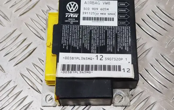 Volkswagen PASSAT B6 Airbag control unit/module 3C0909605M 391125