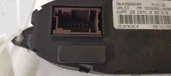 Peugeot 607 Door control unit/module 9649926680