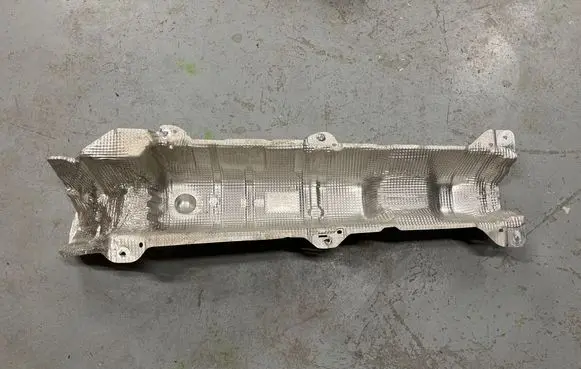 Opel Mokka B Exhaust heat shield 9836375380