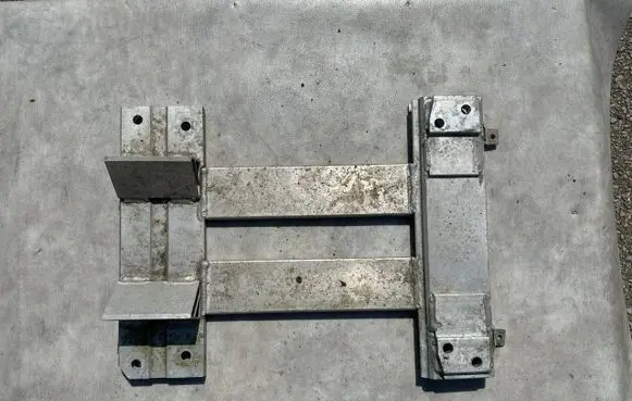 Porsche Panamera (970) Radiator support slam panel bracket 97050462301